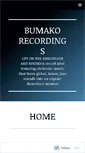 Mobile Screenshot of bumakorecordings.com